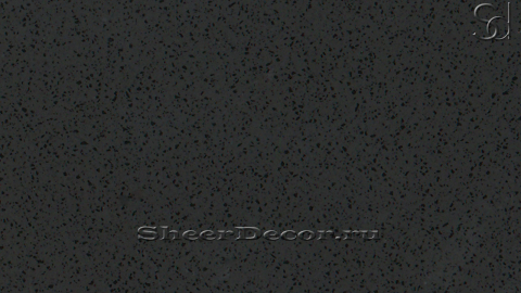 Акриловая плитка и слэбы из черного акрилового камня Blackgrainystone 737_1