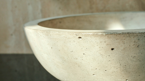 Накладная раковина Bowl из серого бетона Grey C2 РОССИЯ 637764011 для ванной комнаты_4