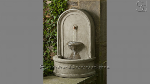 Каменный питьевой фонтанчик Clarus Classico из серого гранита Marengo 089017453_1