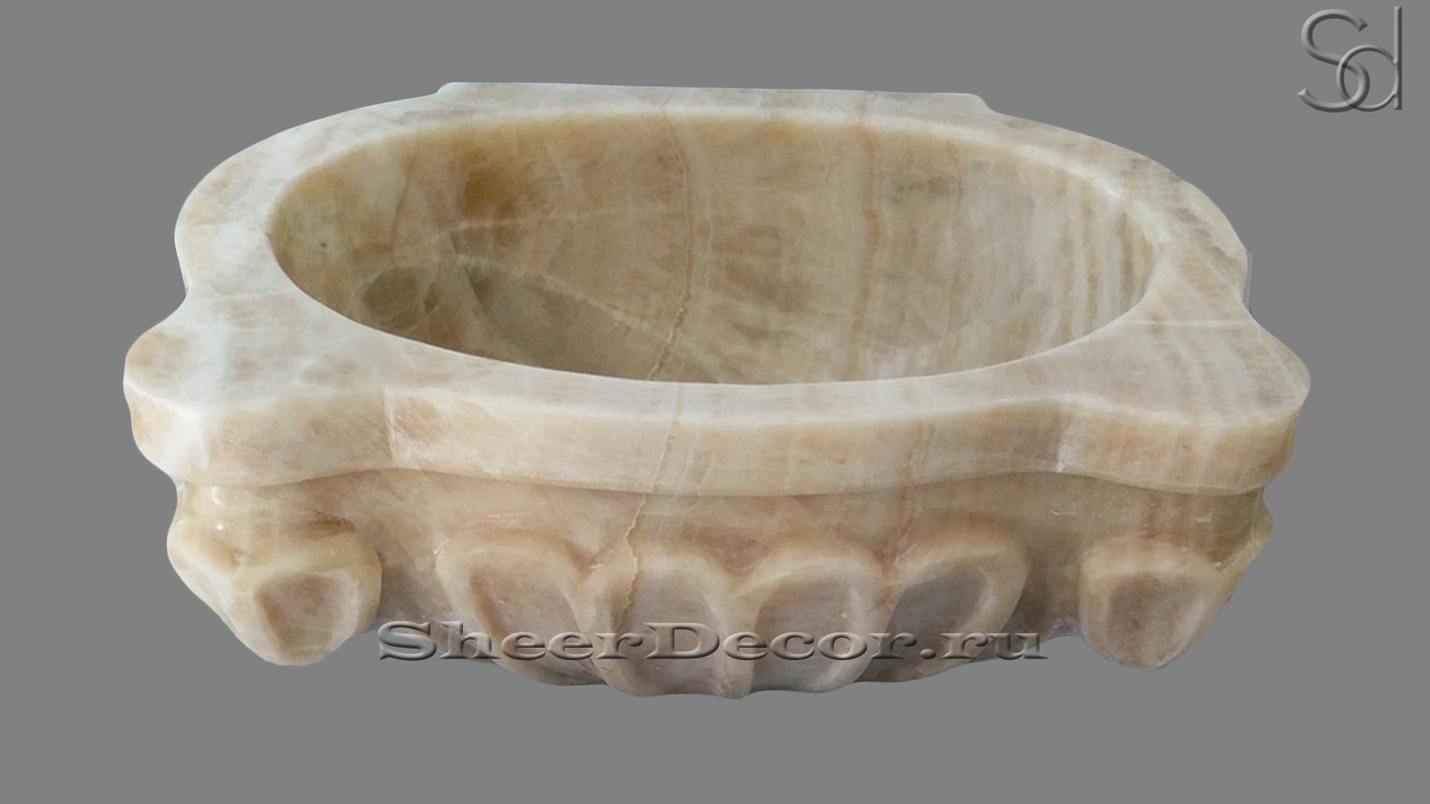 Курна Franco из оникса Honey Onyx Ornament_1600_pixels_1 Курна чаша для хамама Franco из желтого оникса Honey Onyx Ornament_1600_pixels_1