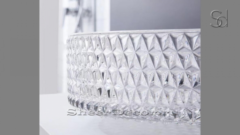 Мойка из закаленного стекла Kale Crystal Glass ПОЛЬША 019220411 для ванной комнаты_3