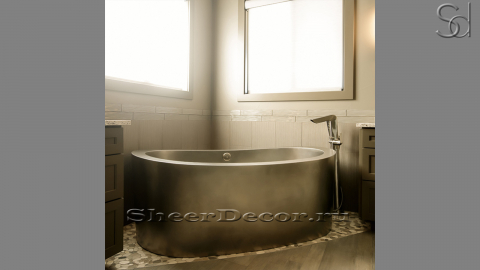 Эксклюзивная бронзовая ванна Margo M12 Chrome Bronze 1003036512 производство ИНДОНЕЗИЯ_1