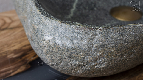 Раковина для ванной Piedra M108 из речного камня  Gris ИНДОНЕЗИЯ 00504511108_3