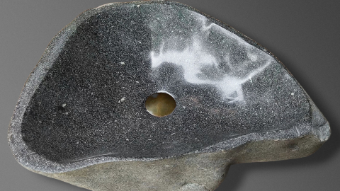 Мойка в ванную Piedra M375 из речного камня  Gris ИНДОНЕЗИЯ 00504511375_1