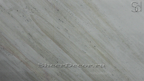 Мраморные слэбы и плитка из натурального мрамора Sivec CD белого цвета_1