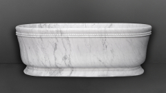 Мраморная ванна Piegare из белого камня Bianco Carrara 729005051_1