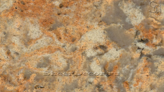 Кварцевая плитка и слэбы из коричневого кварцевого агломерата Brownspottyquartz 373_1