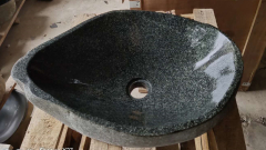 Раковина для ванной комнаты Piedra M203 из речного камня  Gris ИНДОНЕЗИЯ 00504511203_1