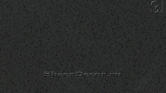 Акриловая плитка и слэбы из черного акрилового камня Blackgrainystone 737_1