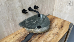 Мойка в ванную Piedra M275 из речного камня  Verde ИНДОНЕЗИЯ 00503011275_3