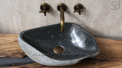 Мойка в ванную Piedra M105 из речного камня  Gris ИНДОНЕЗИЯ 00504511105_1