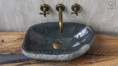 Мойка в ванную Piedra M118 из речного камня  Gris ИНДОНЕЗИЯ 00504511118_1