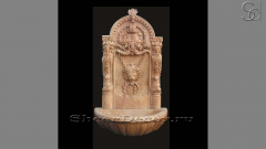 Мраморный питьевой фонтанчик бежевого цвета Patrizio Grazia из камня сорта Jura Beige 087062457_1