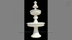 Мраморный фонтан белого цвета Akela М40 из камня сорта Bianco Extra 2171111440_1