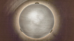 Мраморный настенный светильник бра Frisbee 509 WSXL из камня Snow Crystal в сборе _1