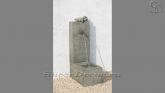 Каменный питьевой фонтанчик Terence Brevita из серого гранита Marengo 091017454_1