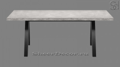 Стол Anzio Standard из декоративного бетона Grey C3 серый 112341941_1