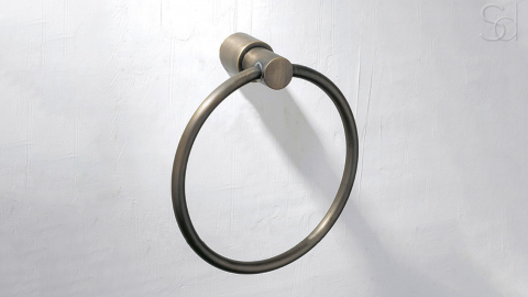 Латунная крючок круглой формы Alexis из бронзового сплава металлов Brass античная_2