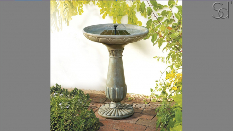 Гранитный питьевой фонтанчик серого цвета Andoni Palma из камня сорта Marengo 081017456_1