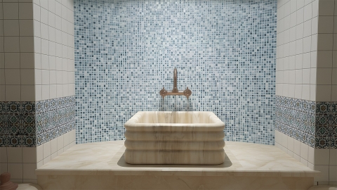 Мраморная курна квадратной формы Baile из розового мрамора Sunset Red ПАКИСТАН 102057121_2