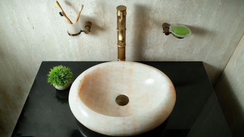смеситель для раковины Bamboo из латуни сорта Brass ИНДИЯ 543400101_3