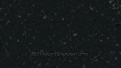 Акриловая плитка и слэбы из черного акрилового камня Blackgrainystone 277_1