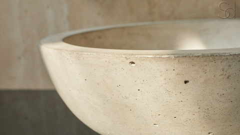 Накладная раковина Bowl из серого бетона Grey C2 РОССИЯ 637764011 для ванной комнаты_3