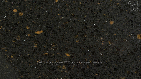 Кварцевая плитка и слэбы из коричневого кварцевого агломерата Browngrainyquartz 254_1