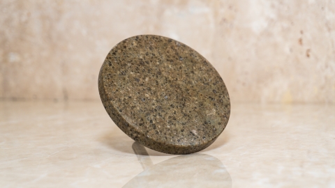 Крышка донного слива Cap PL бежевого цвета из гранита Beige 250011141_4