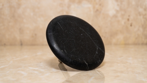Крышка донного слива Cap KH черного цвета из гранита Carbon 251008141_4