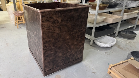 Элитная купель Cubo из меди Copper 026200401 производство ИНДОНЕЗИЯ_9