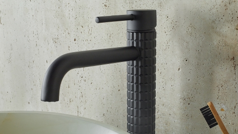 Накладной смеситель для раковины Diama из латуни сорта Black Brass ИНДИЯ 688401001_6