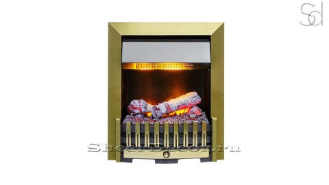 Электротопка для камина Dimplex Danville Golden Brass из сплава металла_1