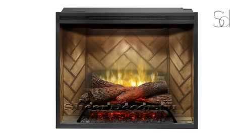 Электротопка для камина Dimplex Revillusion RBF30 Black из сплава металла_1