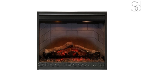 Электротопка для камина Dimplex Symphony Black из сплава металла_1