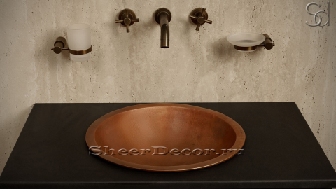 Кованая раковина Dipti из бронзы Bronze ИНДОНЕЗИЯ 286300011 для ванной_1