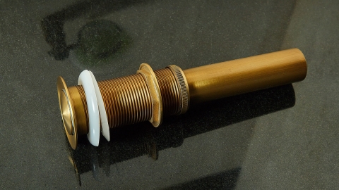 донный слив Drain KH из бронзы, с брашированной фактурой, из латуни Brass 275400121_3