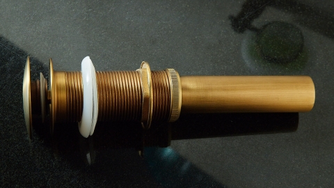 Врезной донный слив Drain PL из бронзы, с античной фактурой, из латуни Brass 043400421_19