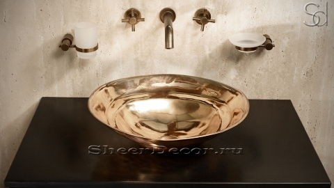 Кованая раковина Dvin из бронзы Bronze ИНДОНЕЗИЯ 294300111 для ванной_1