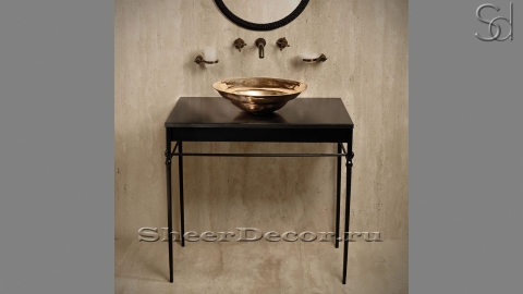 Бронзовая раковина Dvin из сплава Bronze ИНДОНЕЗИЯ 294300111 для ванной комнаты_2