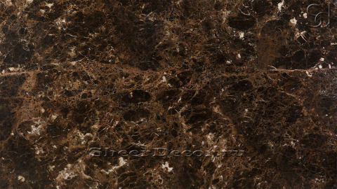 Мраморные слэбы и плитка из натурального мрамора Emperador Dark коричневого цвета_2