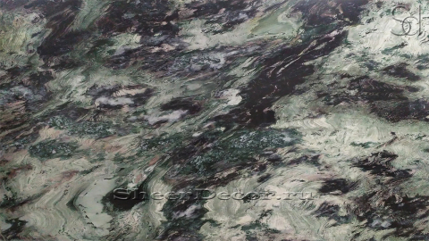 Гранитные слэбы и плитка из натурального гранита Fashn зеленого цвета_1