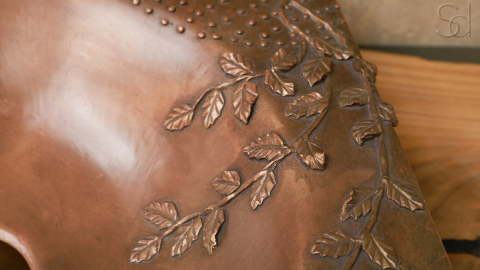 Кованая раковина Flori из бронзы Bronze ИНДОНЕЗИЯ 306300911 для ванной_5