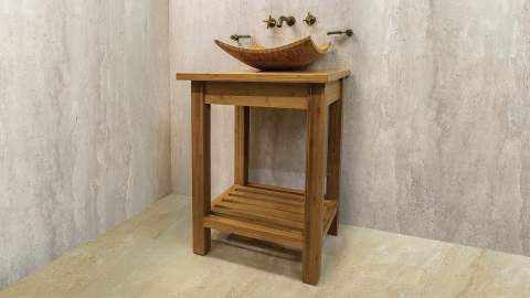 Деревянная подставка под раковину Genesis из бамбука Golden Bamboo 149600021_1