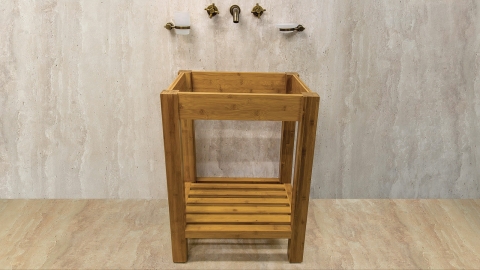 Деревянная подставка под раковину Genesis из бамбука Golden Bamboo 149600021_3