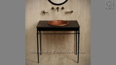 Бронзовая раковина Genta из сплава Bronze ИНДОНЕЗИЯ 316300911 для ванной комнаты_4