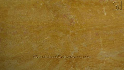 Мраморные слэбы и плитка из натурального мрамора Giallo Reale коричневого цвета_1