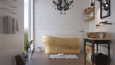 Эксклюзивная ванна Golder из желтого оникса Honey Onyx 061016151_2