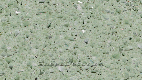 Кварцевая плитка и слэбы из зеленого кварцевого агломерата Greengrainyquartz 627_1