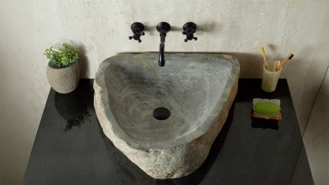 Зеленая раковина Hector M118 из камня кварцита Dragon Green ИНДИЯ 00701411118 для ванной комнаты_3